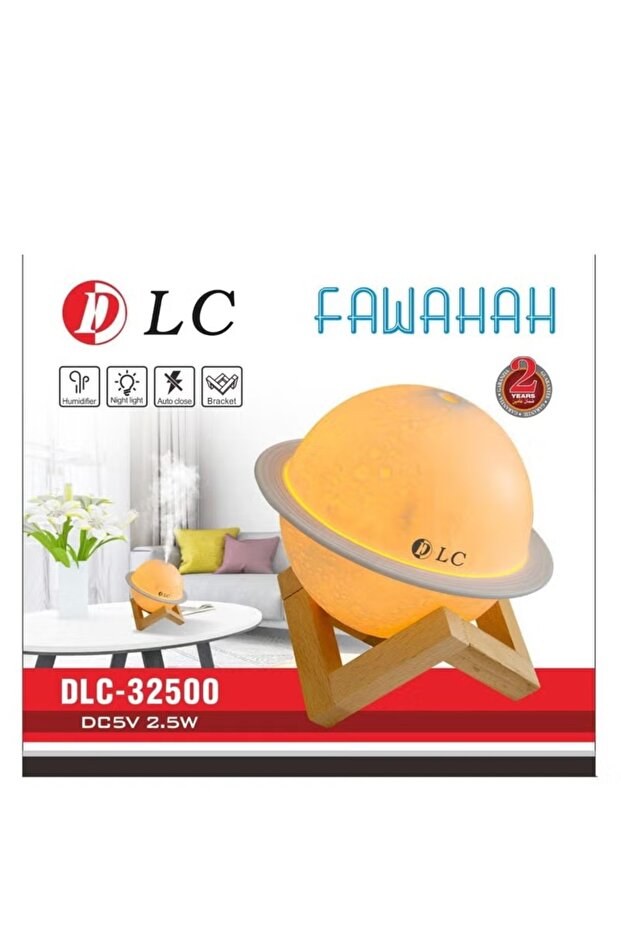 ضوء ليلي LED ومصباح قمري وناشر - 2