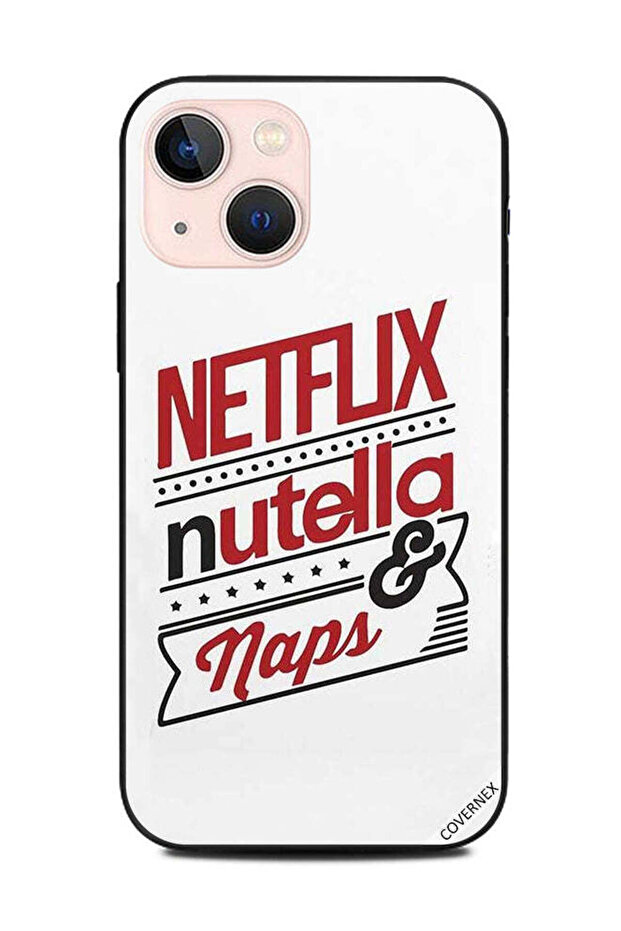 غطاء حماية لهاتف Apple iPhone 13 Mini Netflix Nutella
