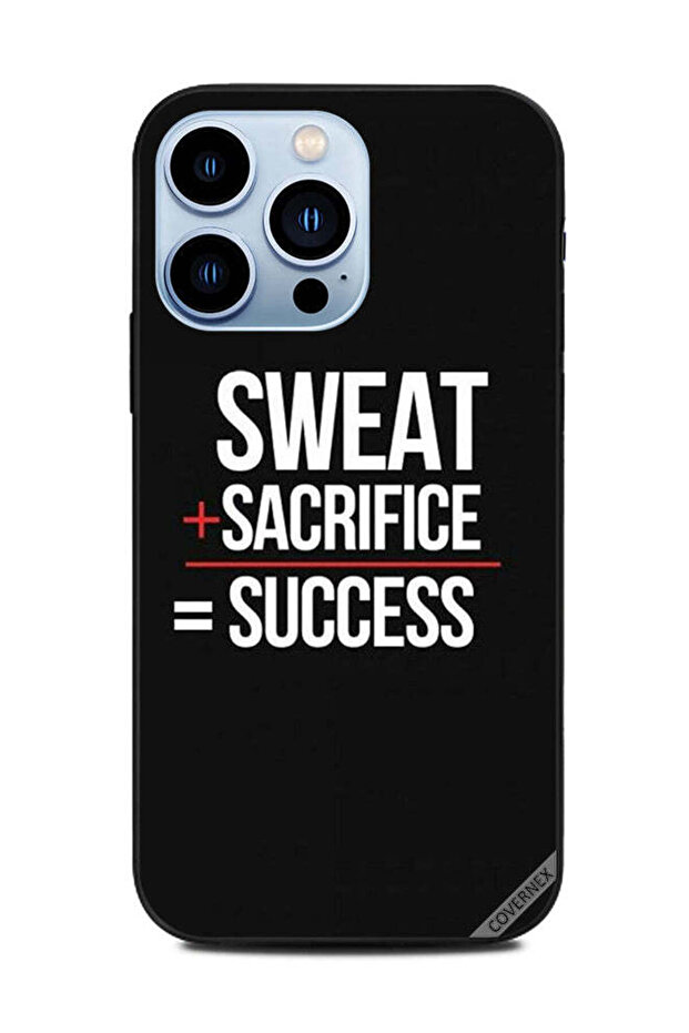 غطاء حماية لهاتف Apple iPhone 13 Pro Sweat Plus التضحية تساوي النجاح