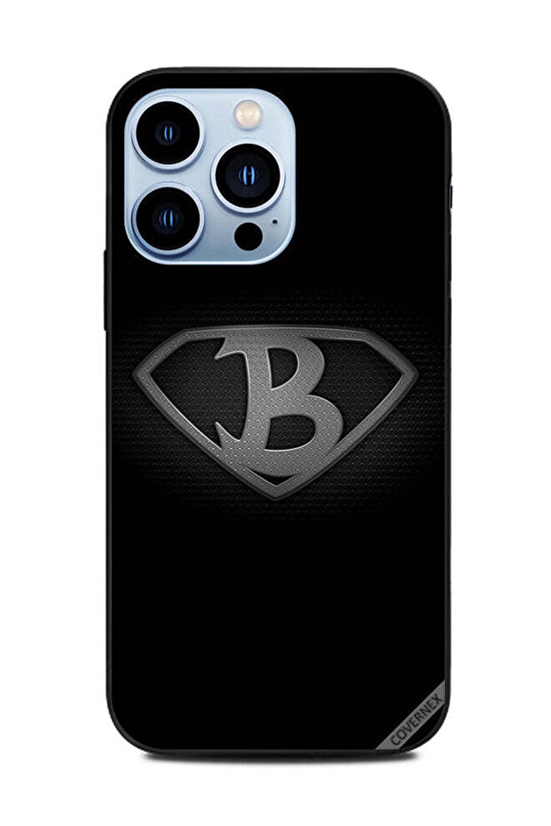 غطاء حماية لهاتف Apple iPhone 13 Pro الأبجدية B&W B