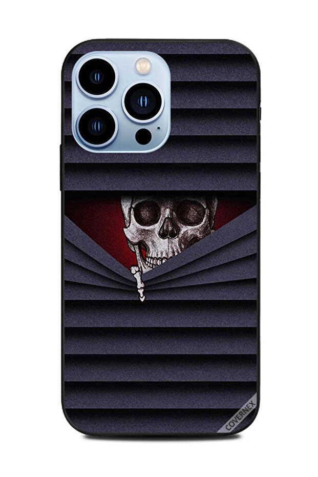 غطاء حماية لهاتف Apple iPhone 13 Pro بتصميم رأس الظهير