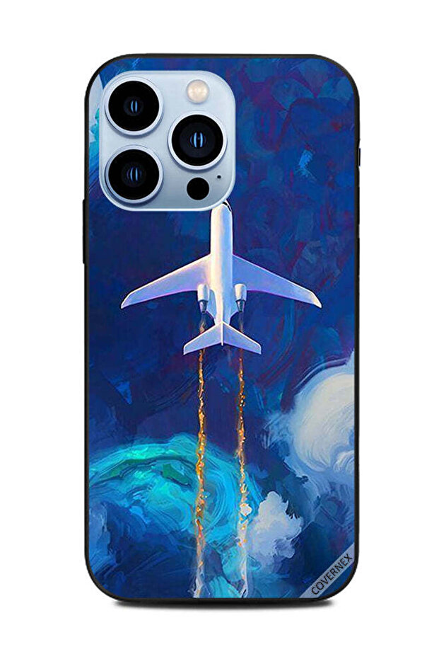 غطاء حماية لهاتف Apple iPhone 13 Pro - طائرة تحلق