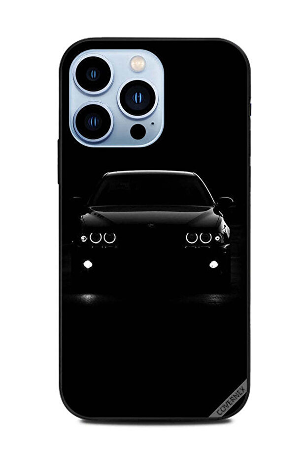 غطاء حماية لهاتف Apple iPhone 13 Pro - سيارة سوداء بالكامل