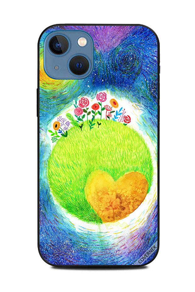 غطاء حماية لجهاز Apple iPhone 13 Green Earth