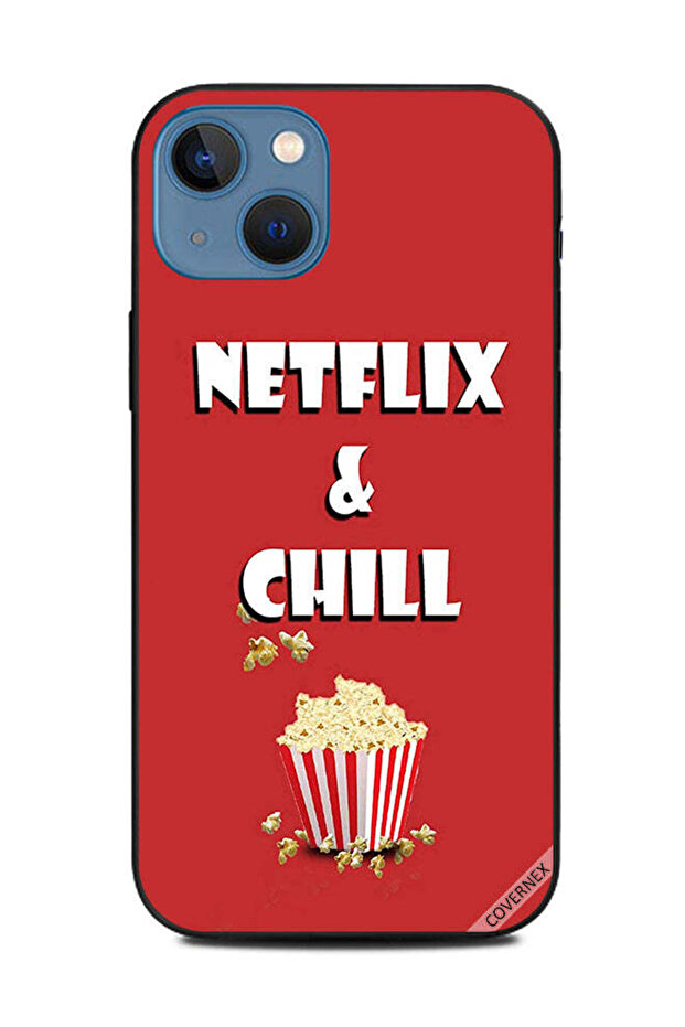 غطاء حماية لجهاز Apple iPhone 13 Netflix & Chill