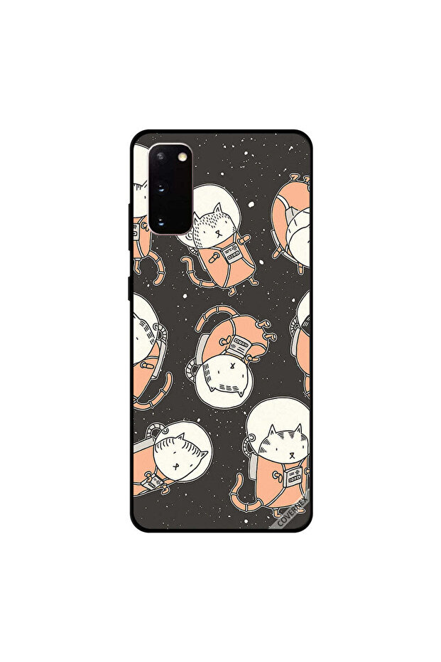 Samsung Galaxy S20 Case Cover Cat in Space