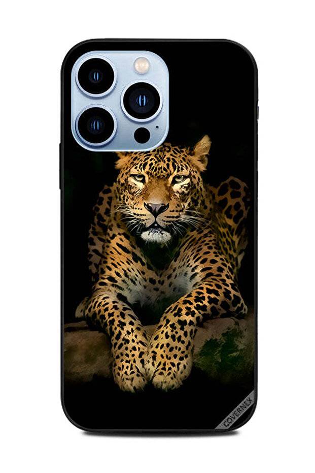 غطاء حماية لهاتف Apple iPhone 13 Pro Leopard