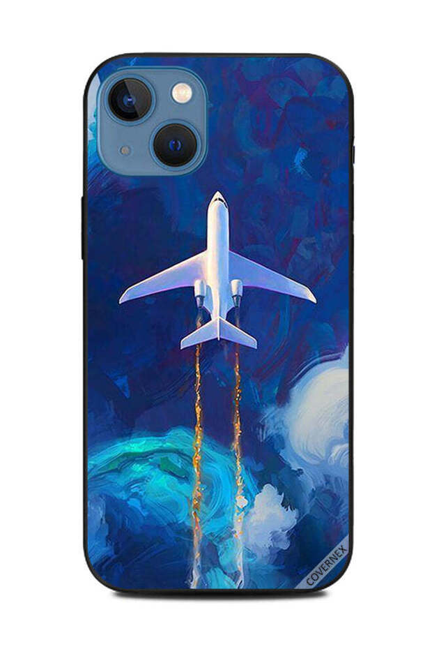 غطاء حماية لهاتف Apple iPhone 13 طائرة تحلق