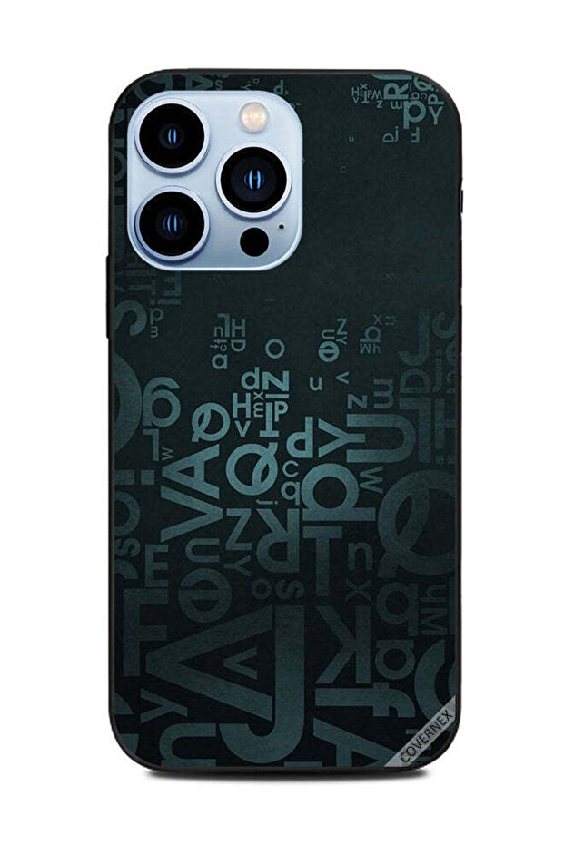 غطاء حماية لهاتف Apple iPhone 13 Pro مطبوع عليه كتابة