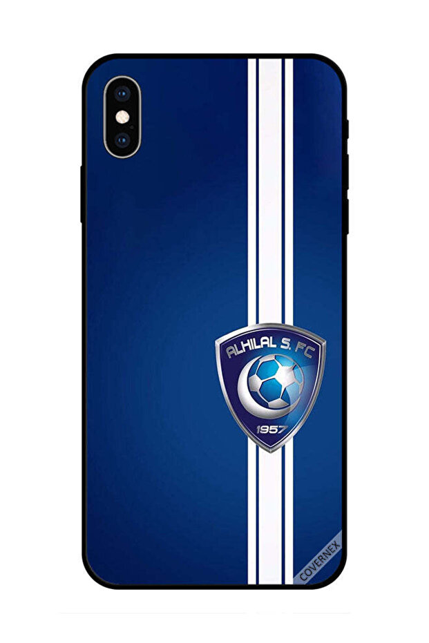 غطاء حماية لجهاز ابل ايفون اكس نادي الهلال السعودي