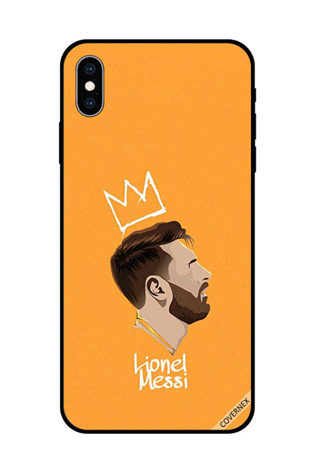 Protective Case Cover For Apple iPhone XS Max Leo Messi The King