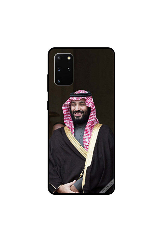غطاء حماية لهاتف سامسونج جالكسي S20 بلس محمد بن سلمان مبتسمًا