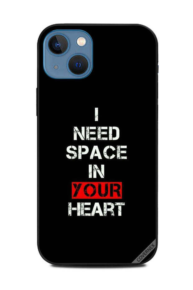 غطاء حماية لهاتف Apple iPhone 13 أحتاج إلى مساحة في قلبك