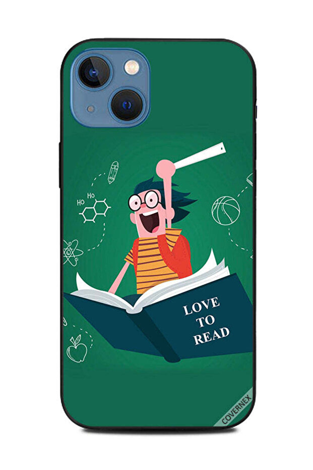 غطاء حماية لجهاز Apple iPhone 13 Love to Read
