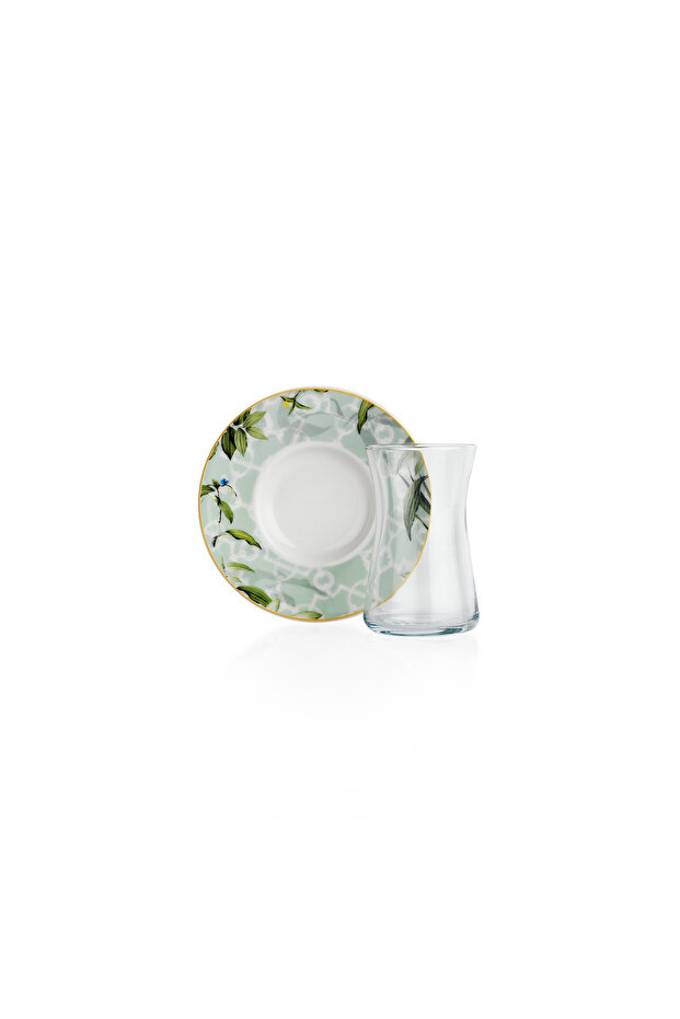 Sorte Çay Seti 12 Parça-Su Yeşili - 3