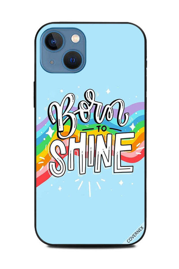 غطاء حماية لجهاز Apple iPhone 13 Born To Shine
