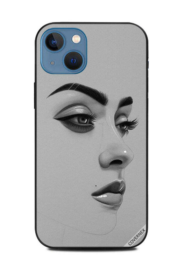 غطاء حماية لهاتف Apple iPhone 13 وجه فني
