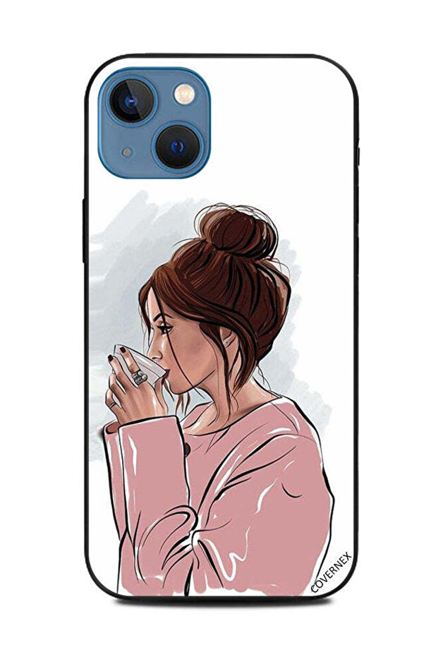 غطاء حماية لهاتف Apple iPhone 13 - شرب الشاي