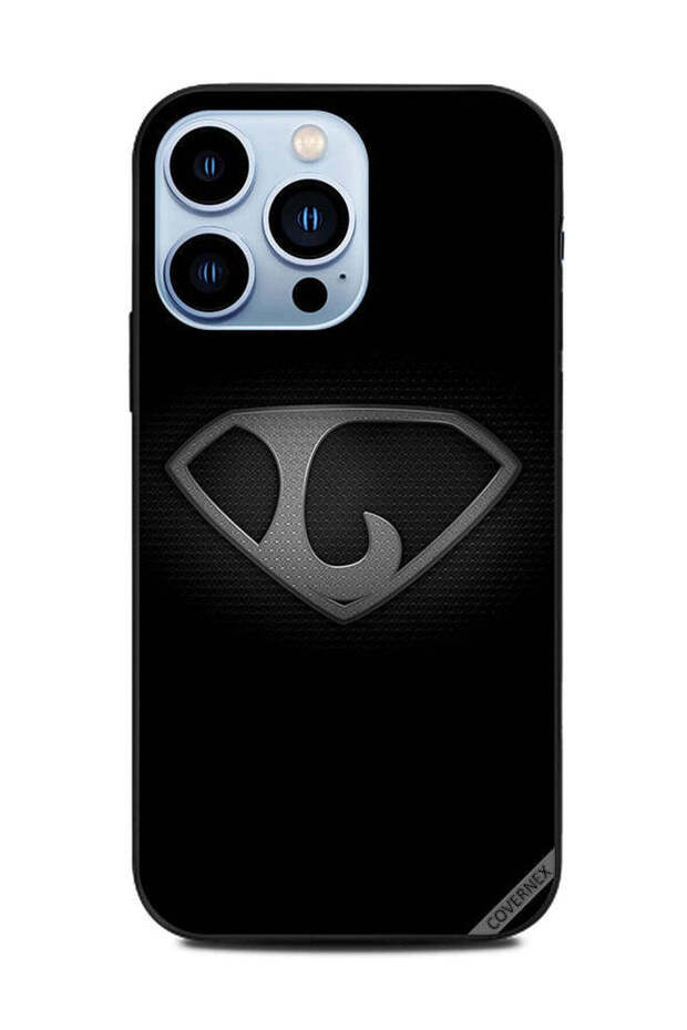 غطاء حماية لهاتف Apple iPhone 13 Pro الأبجدية أبيض وأسود L