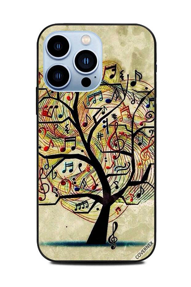غطاء حماية لهاتف Apple iPhone 13 Pro شجرة الموسيقى