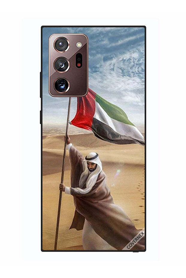غطاء حماية لهاتف سامسونج جالكسي نوت 20 ألترا، علم الإمارات العربية المتحدة، زايد