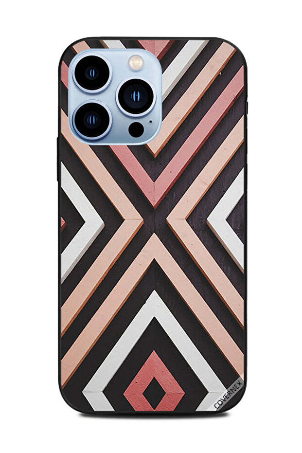غطاء حماية لهاتف Apple iPhone 13 Pro بنمط قطع الماس