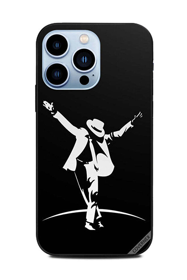 غطاء حماية لهاتف Apple iPhone 13 Pro Action باللونين الأسود والأبيض