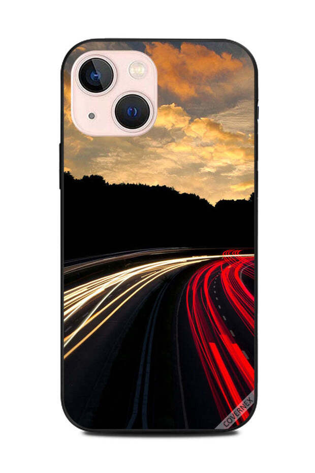 غطاء حماية لجهاز Apple iPhone 13 Mini Lightening Road
