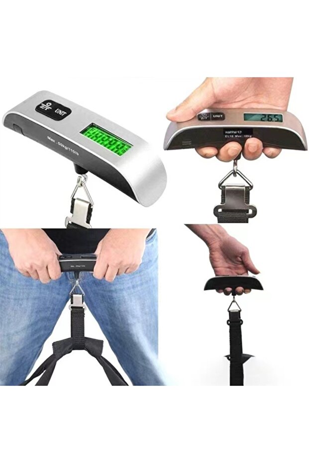 50 kg LCD Digital Scale Portable Electronic Suitcase Scale