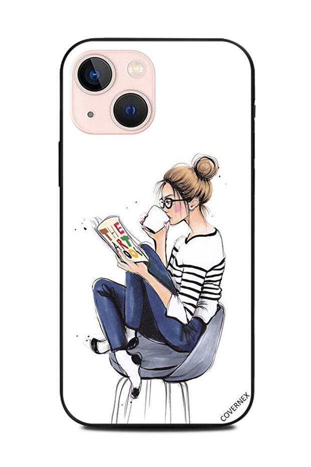 غطاء حماية لهاتف Apple iPhone 13 Mini جاهز للكتاب الفني