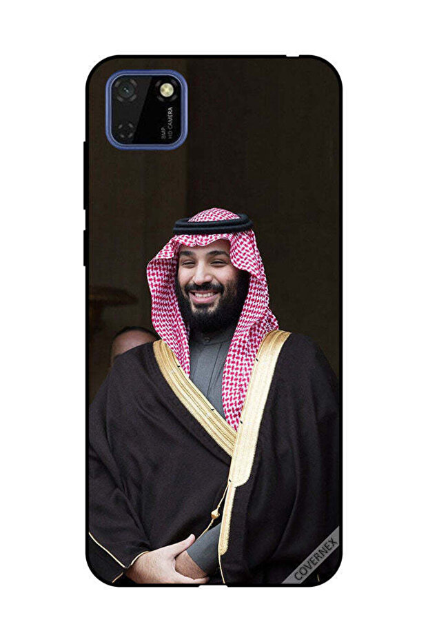 غطاء حماية لهاتف هواوي Y5P محمد بن سلمان مبتسمًا