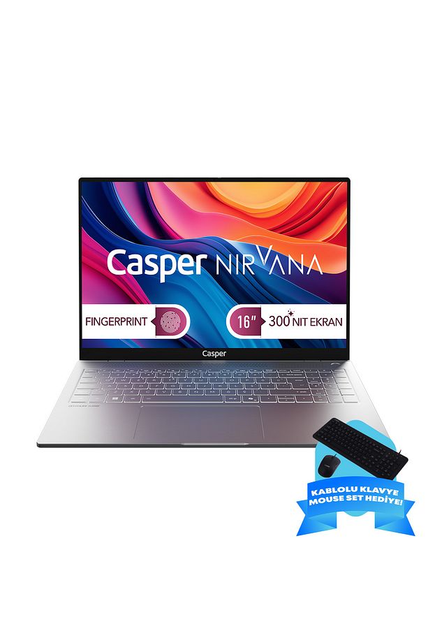 Nirvana S100 300NIT İ7-13620H 16GB DDR5 RAM 250GB SSD W11H S100.1362-BU00A-G-F-D2D1 - 1