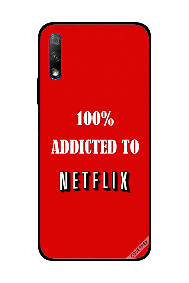غطاء حماية لهاتف Honor 9X مدمن على Netflix بنسبة 100%