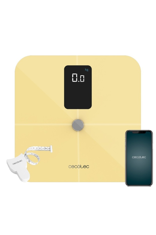 Cântar corporal Cecotec Surface Precision 10400, galben - 1