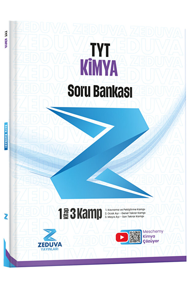 Meschemy Kimya TYT Kimya 1 Kitap 3 Kamp Video Ders Kitabı ve Soru Bankası Seti - 3