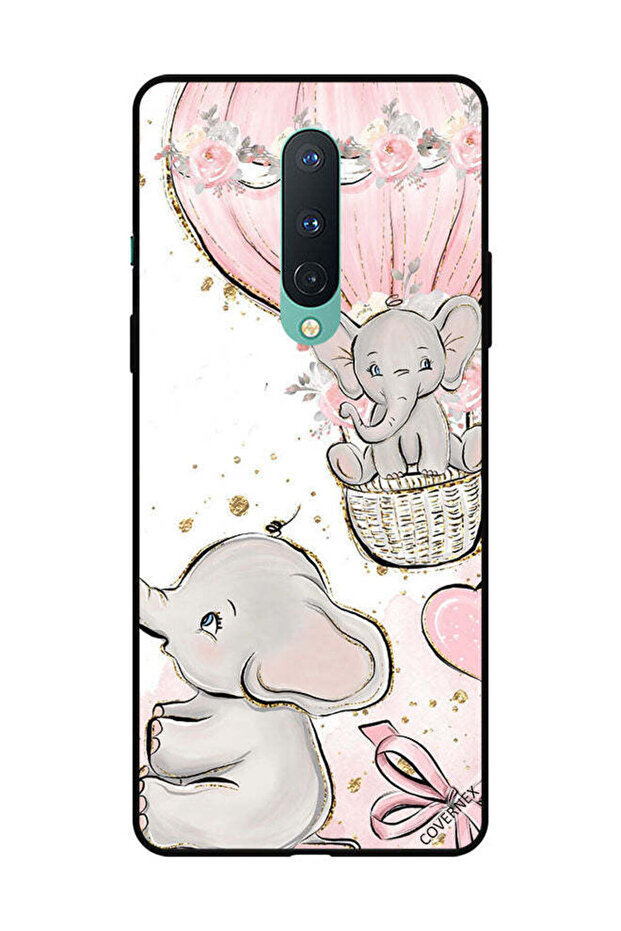 غطاء حماية لهاتف OnePlus 8 - فيل صغير