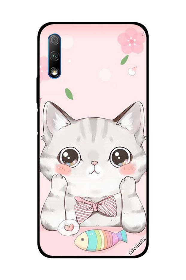 غطاء حماية لهاتف Honor 9X Cat Fish