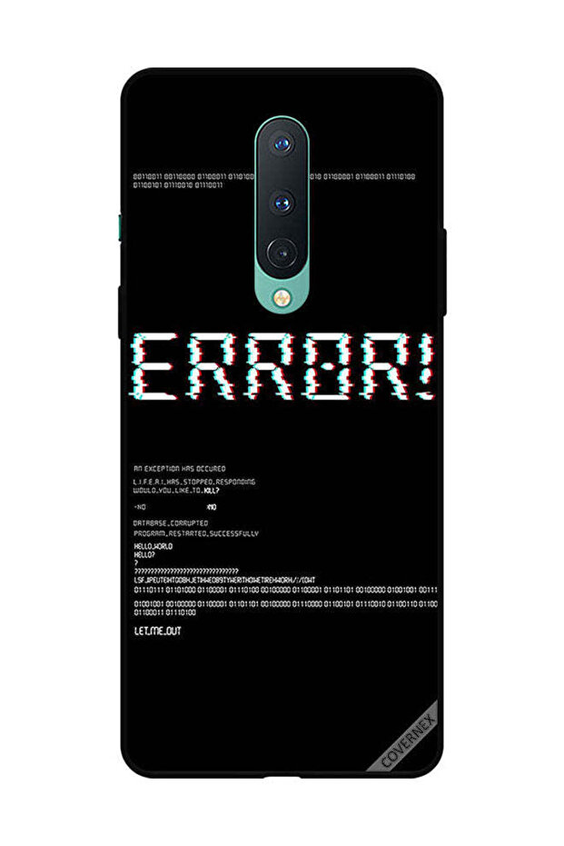 غطاء حماية لهاتف OnePlus 8 Error
