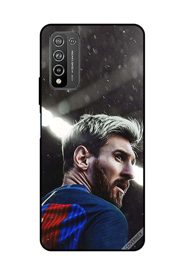 غطاء حماية لهاتف Honor 10X Lite ميسي يبحث عن