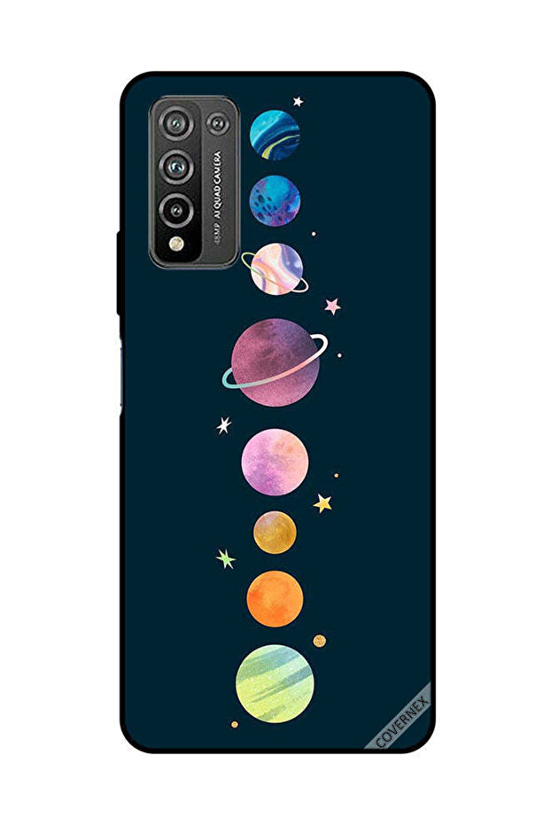 غطاء حماية لهاتف Honor 10X Lite - الفضاء والنجوم