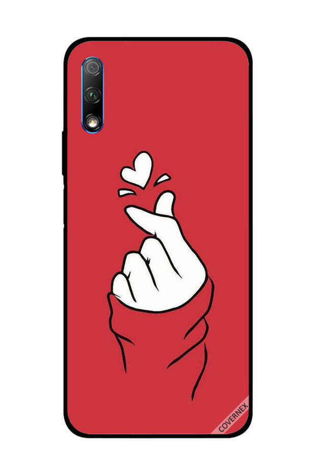 غطاء حماية لهاتف Honor 9X Snap Love أحمر