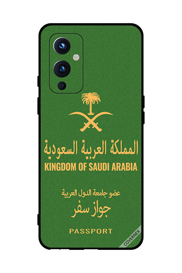 غطاء حماية لهاتف OnePlus 9 جواز سفر المملكة العربية السعودية