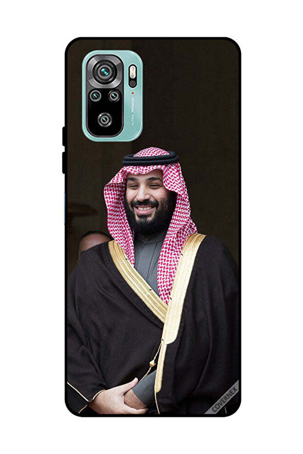 غطاء حماية لهاتف شاومي ريدمي نوت 10 4G محمد بن سلمان مبتسمًا