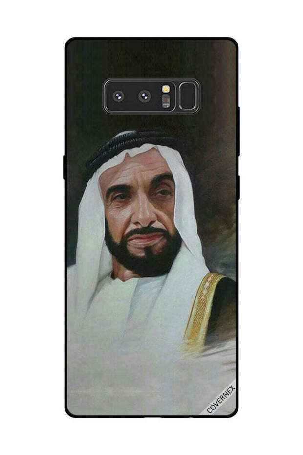 غطاء حماية لهاتف سامسونج جالاكسي نوت 8 الشيخ زايد