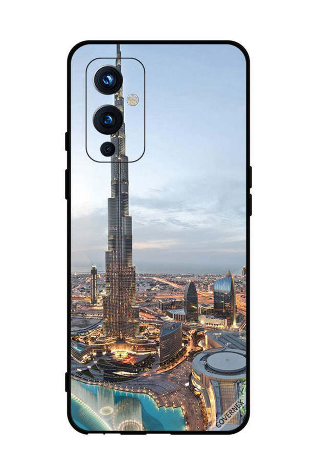 غطاء حماية لهاتف OnePlus 9 - منظر جميل لوسط مدينة دبي