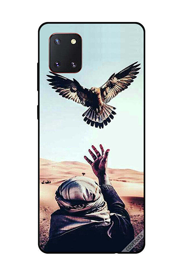 غطاء حماية لهاتف سامسونج جالكسي نوت 10 لايت - النسر يعود إلى اليد