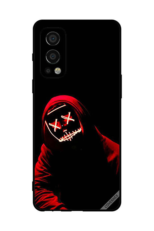 غطاء حماية لهاتف OnePlus Nord 2 5G قناع الهالوين