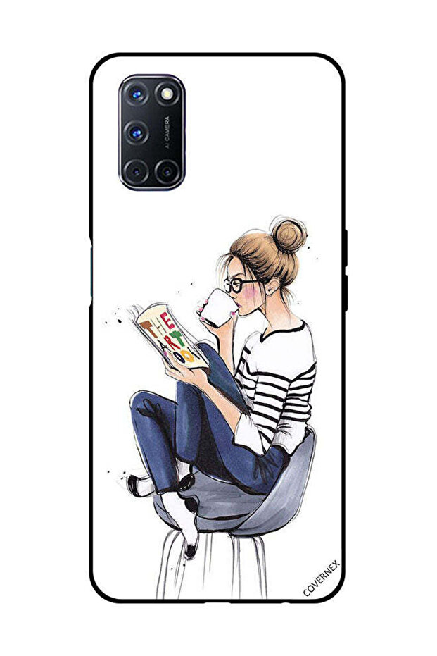 غطاء حماية لهاتف OPPO A52/A72/A92 - جاهز للكتاب الفني