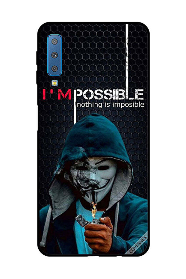 Protective Case Cover For Samsung Galaxy A7 2018 I Am Possible Nothing Is Impossible
