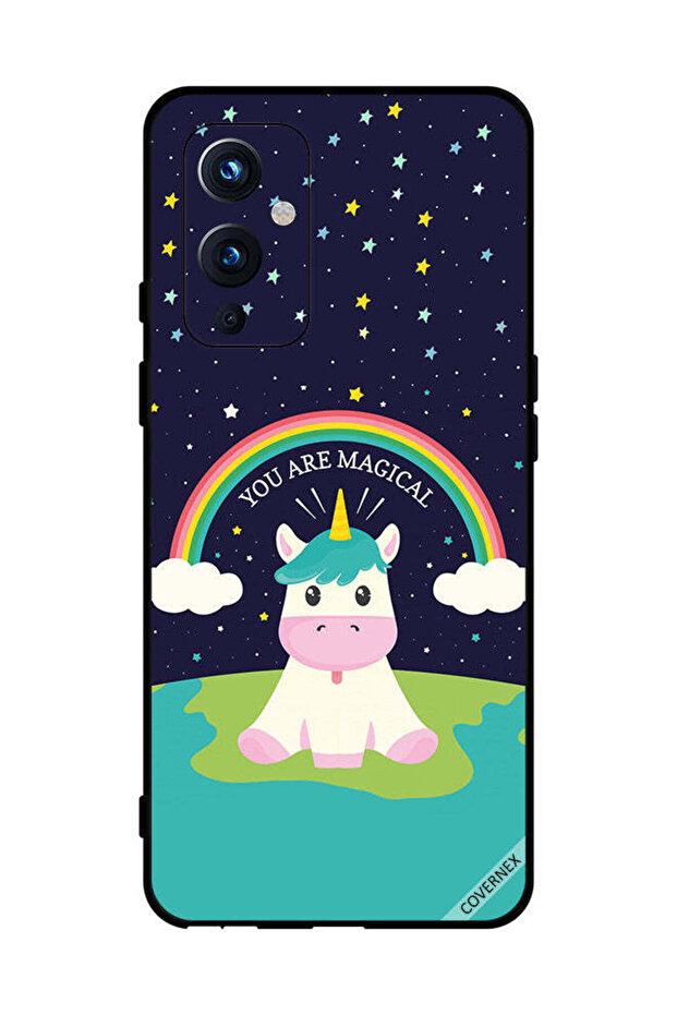 غطاء حماية لهاتف OnePlus 9 بتصميم وحيد القرن السحري